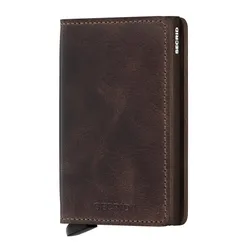 Slimwallet Secrid ochrona RFID Vintage - chocolate