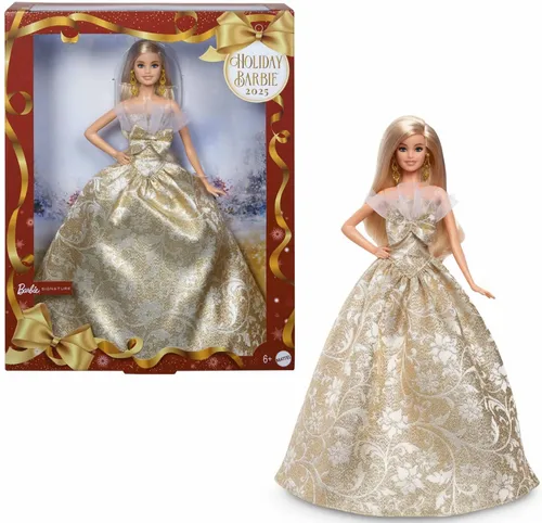 Lalka Barbie Signature Świąteczna JBH95