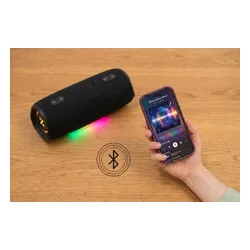 Głośnik mobilny XMUSIC BTS860 Bluetooth, Moc 40W, IP66, Akumulator 5000 mAh,  Radio FM, Czarny