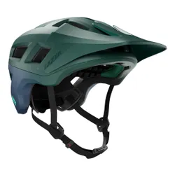 Kask rowerowy LAZER Coyote KinetiCore Zielono-niebieski mat MTB z możliwością zamontowania lampki (rozmiar L)