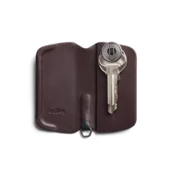Skórzane etui na klucze Bellroy Key Cover (third edition) - deep plum