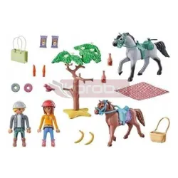 PLAYMOBIL STARTER PACK 71470 WYCIECZKA KONNA NA PLAŻĘ Z AMELIĄ I BENEM