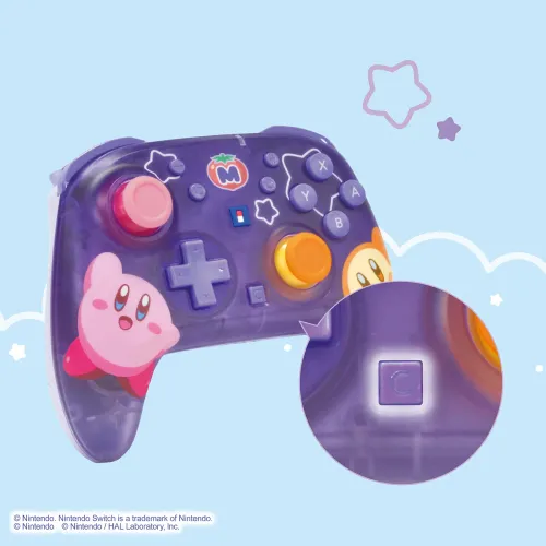 Pad Hori Wireless HORIPAD Turbo Kirby and Waddle Dee do Nintendo Switch 2 Bezprzewodowy