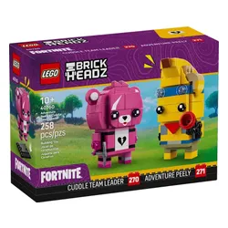 LEGO 40760 BrickHeadz Przygodowy Skórek z Tropików I Dowódczyni Drużyny Przytulanek