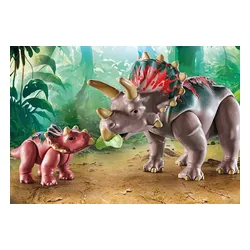 Playmobil Zestaw z figurkami Dinos 71821 Triceratopsy