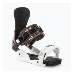 Wiązania snowboardowe męskie Drake Fifty Rtb chocolate/white