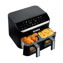 Air fryer Tesla AirCook DualZone Q460 XXL 2400W 9l