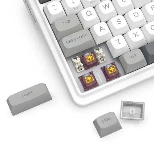 Klawiatura mechaniczna Redragon K719PK-RGB-PRO Galatin Pro Biały