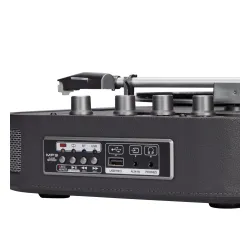 Gramofon Aiwa VPX-1951/TN Walizkowy Półautomatyczny Napęd paskowy Bluetooth Tytanowy