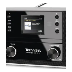 Radioodbiornik TechniSat DigitRadio 370 CD BT Radio FM DAB+ Bluetooth Czarny