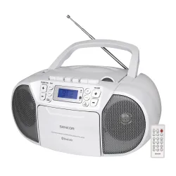 Radiomagnetofon Sencor SPT 3907 W Bluetooth Biały