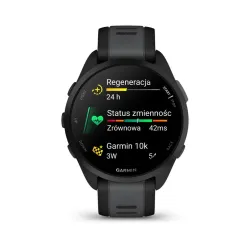 Smartwatch Garmin Forerunner 165 43mm GPS Czarny