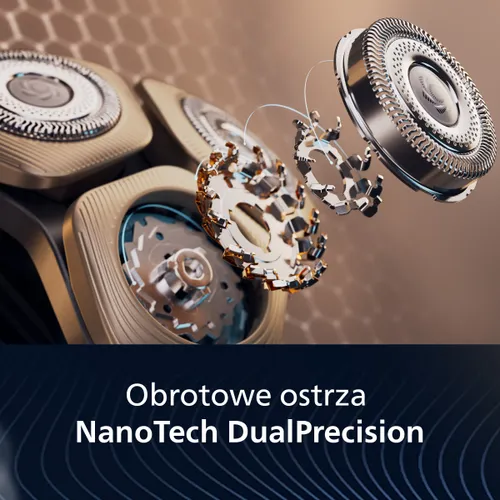 Golarka PHILIPS Seria i9000 Prestige Ultra SkinIQ Pro XP9403/31 Na mokro i sucho