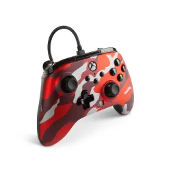 Геймпад PowerA Enhanced Metallic Red Como Pad для Xbox Series X/S, Xbox One, PC проводной