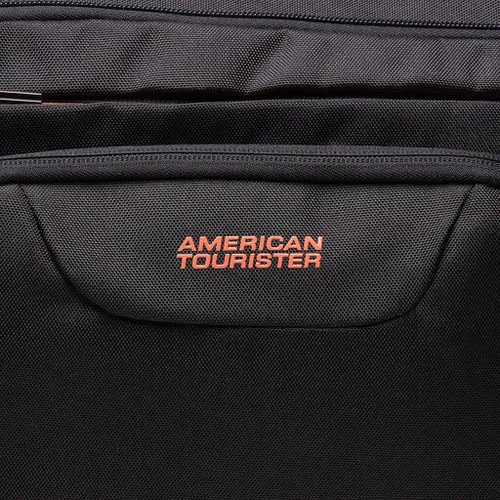 American Tourister la locul de muncă Laptop Bag 88532-1070-1cnu negru / portocaliu