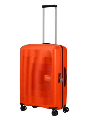 Walizka średnia poszerzana American Tourister AeroStep - bright orange