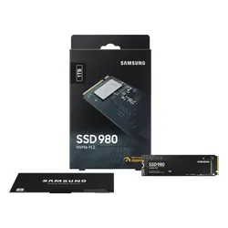 Samsung 980 SSD 1 TB M. 2 2280 PCI-E x4 Gen3 NVMe (MZ-V8V1T0BW)