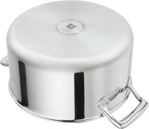 Garnek wysoki z pokrywką - 5.7 ltr ZWILLING PEAK Srebrny