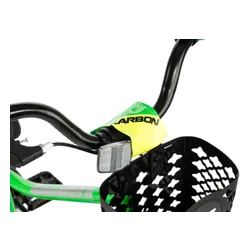 Rower dziecięcy KARBON Jazz 18 cali dla chłopca Zielony