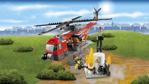 LEGO City Helikopter strażacki (60010)