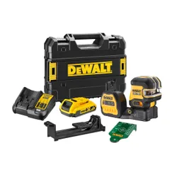 Zielony laser krzyżowy DeWalt DCE822D1G18