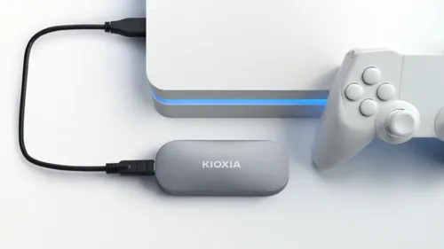 Dysk Kioxia Exceria Plus Portable 1TB USB 3.2 Typ C Szary