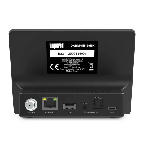 Radioodbiornik Imperial DABMAN i430 Radio FM DAB+ Internetowe Wi-Fi Bluetooth Czarny