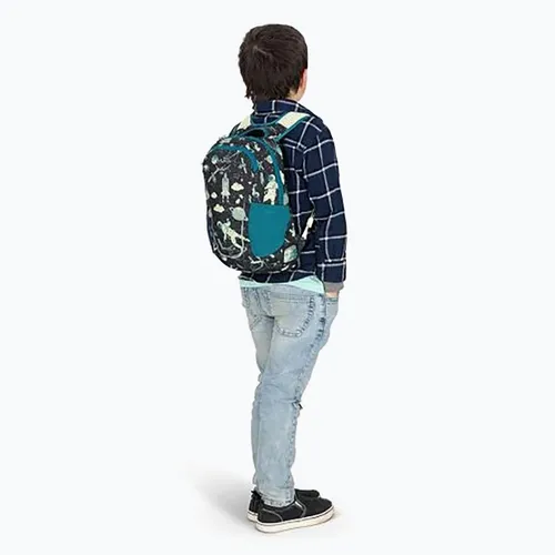 Plecak dziecięcy Osprey Daylite Jr - space travel print / antique blue
