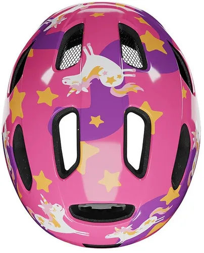 Kask rowerowy LAZER Pnut KinetiCore 2.0 Różowo-fioletowy dla Dzieci z możliwością zamontowania lampki (rozmiar XS)