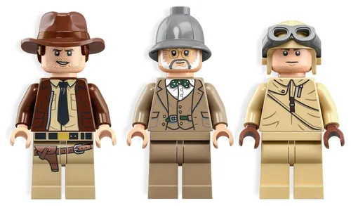 Конструктор LEGO Indiana Jones 77012 погоня за истребителем