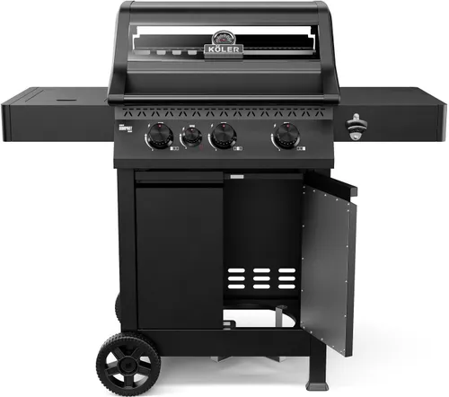 Grill gazowy KOLER Krone Compact Czarny 15.5 kW 60 x 46 cm