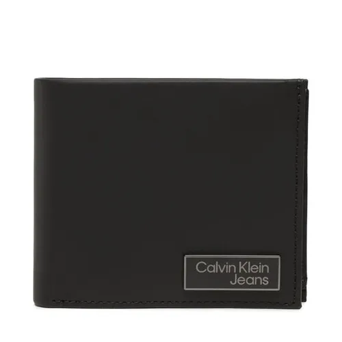 Büyük Erkek Cüzdan Calvin Klein Kot Pantolon logo Plaque Bifold Ekstra K50k510131 BDS