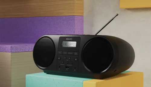 Radioodtwarzacz Philips TAZ6000/10 Radio DAB Bluetooth Czarny