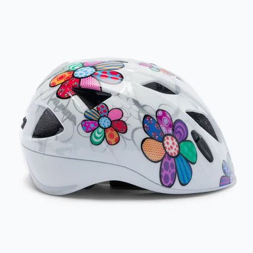 Kask rowerowy dziecięcy Alpina Ximo Flash white flower