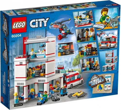 Конструктор Lego City больница (60204)