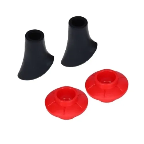 Kije do Nordic Walking Viking Pro-Trainer czerwone - 125cm