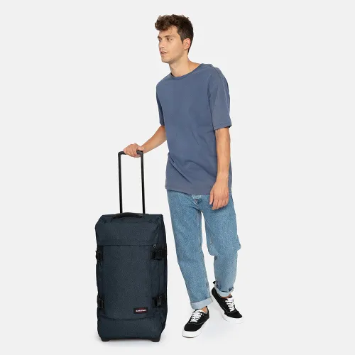 Eastpak Tranverz M-triple denim seyahat çantası