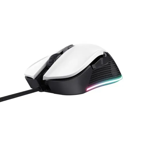 Myszka Trust GXT 922 YBAR RGB Biały