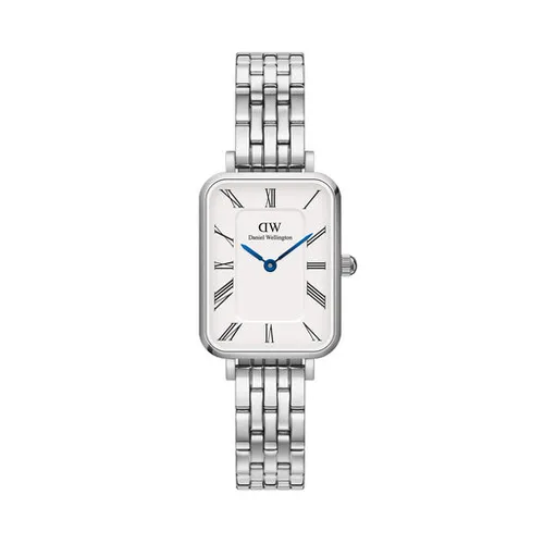 Часы Daniel Wellington Quadro Roman Numerals 5-Link Watch DW00100691 Silver