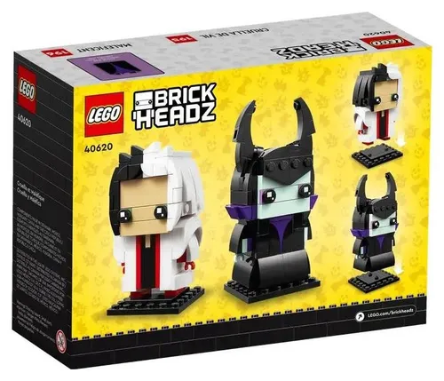 LEGO BrickHeadz 40620 Cruella i Diabolina