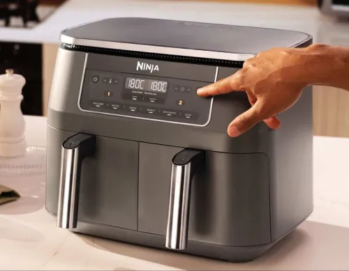 Air fryer Frytkownica beztłuszczowa NINJA Dual Zone DZ300EU 7,6 l Szary