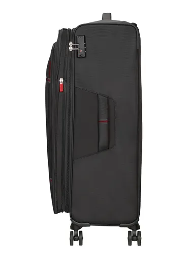 American Tourister Crosstrack Genişletilebilir Büyük Bavul-Gri / Kırmızı