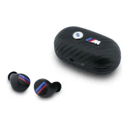 Słuchawki dokanałowe BMW Carbon Metal Logo ENC Czarny