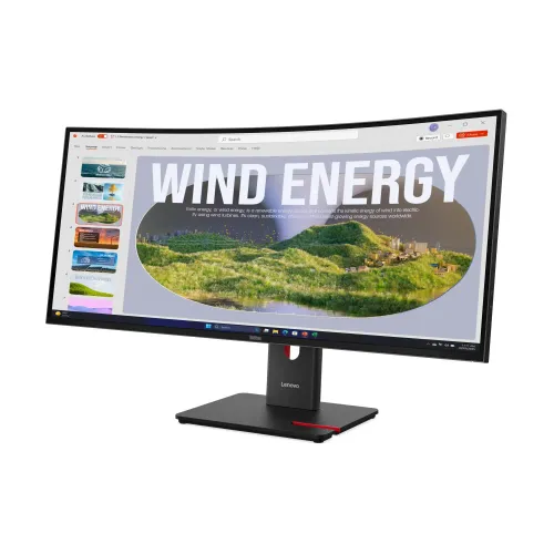 Monitor Lenovo ThinkVision T34WD-40 (64AEGAT1EU) 34" 3K VA 120Hz 4ms Zakrzywiony