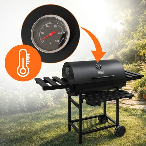 Grill węglowy VELACO VL19 Czarny