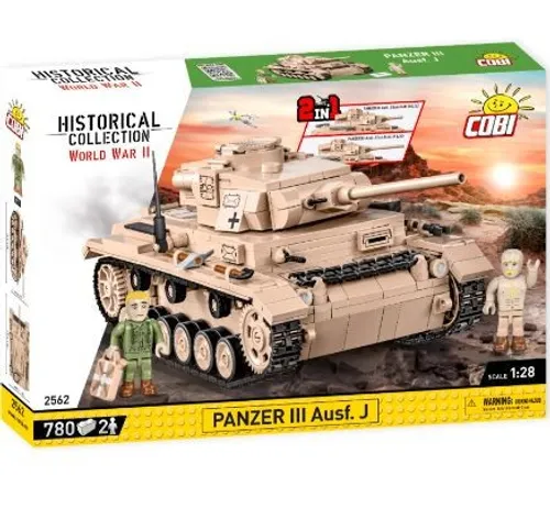 Cobi Klocki Klocki HC WWII Panzer III Ausf.J