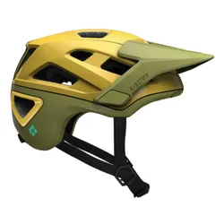 Kask rowerowy LAZER Jackal KinetiCore Złoto-zielony MTB (rozmiar L)