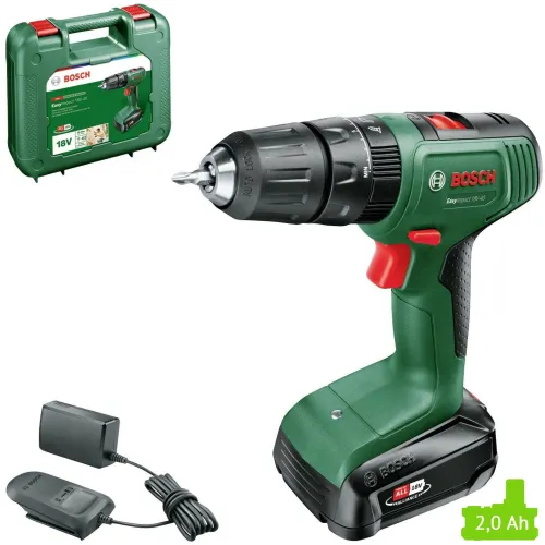 Burghiu cu Impact Bosch EasyImpact 18V-40 1x2. 0Ah