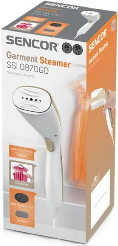 Parownica do ubrań (Steamer) SENCOR SSI 0870GD Biało-złoty