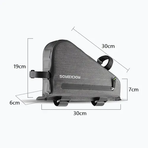 Torba rowerowa na ramę Rockbros AS-017 5 l dark green